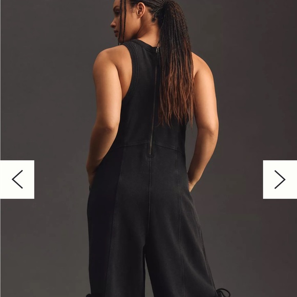 Anthropologie Black Sleeveless Jumpsuit - Picture 2 of 5